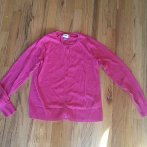 🌻3/$10!!  Old Navy size m pink button cardigan